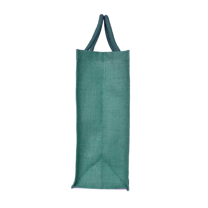 Burlap Jute Tote Shoulder Bags – Ideal for Travel, Weddings, Shopping & Promotional (Packs of 4)