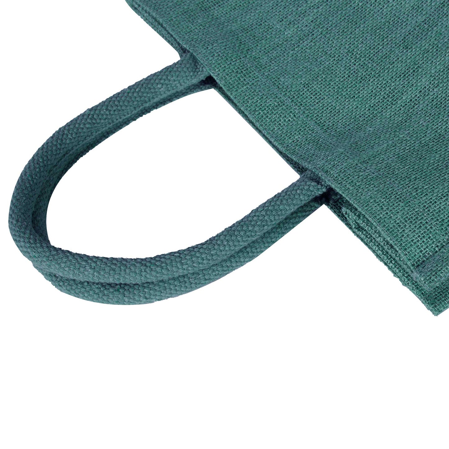 Burlap Jute Tote Shoulder Bags – Ideal for Travel, Weddings, Shopping & Promotional (Packs of 4)