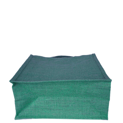 Burlap Jute Tote Shoulder Bags – Ideal for Travel, Weddings, Shopping & Promotional (Packs of 4)