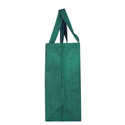 Wholesale Jute Tote Shoulder Bags – Shopping, Weddings, Promotional, Travel & DIY Gift Bags (Packs of 4)