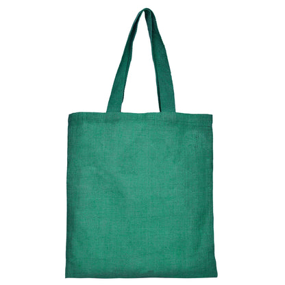 Jute Burlap Bags – Red, Pink, Green & Orange – Reusable for Gifts, Beach, Weddings & Shopping (Set of 4)