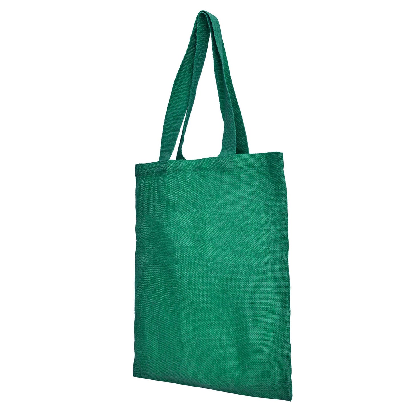 Jute Burlap Bags – Red, Pink, Green & Orange – Reusable for Gifts, Beach, Weddings & Shopping (Set of 4)