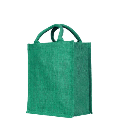 Colorful Wholesale Jute Tote Bags – Perfect for Shopping, Weddings, Valentine’s, Mother’s Day & more (Packs of 4)