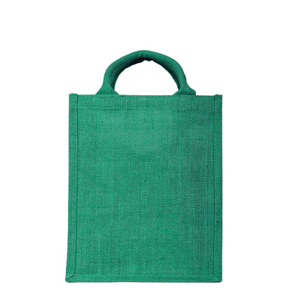 Durable  Wholesale Jute Tote Bags for DIY, Gifting, Weddings, Groceries, Beach, and Promotions (Packs of 4)