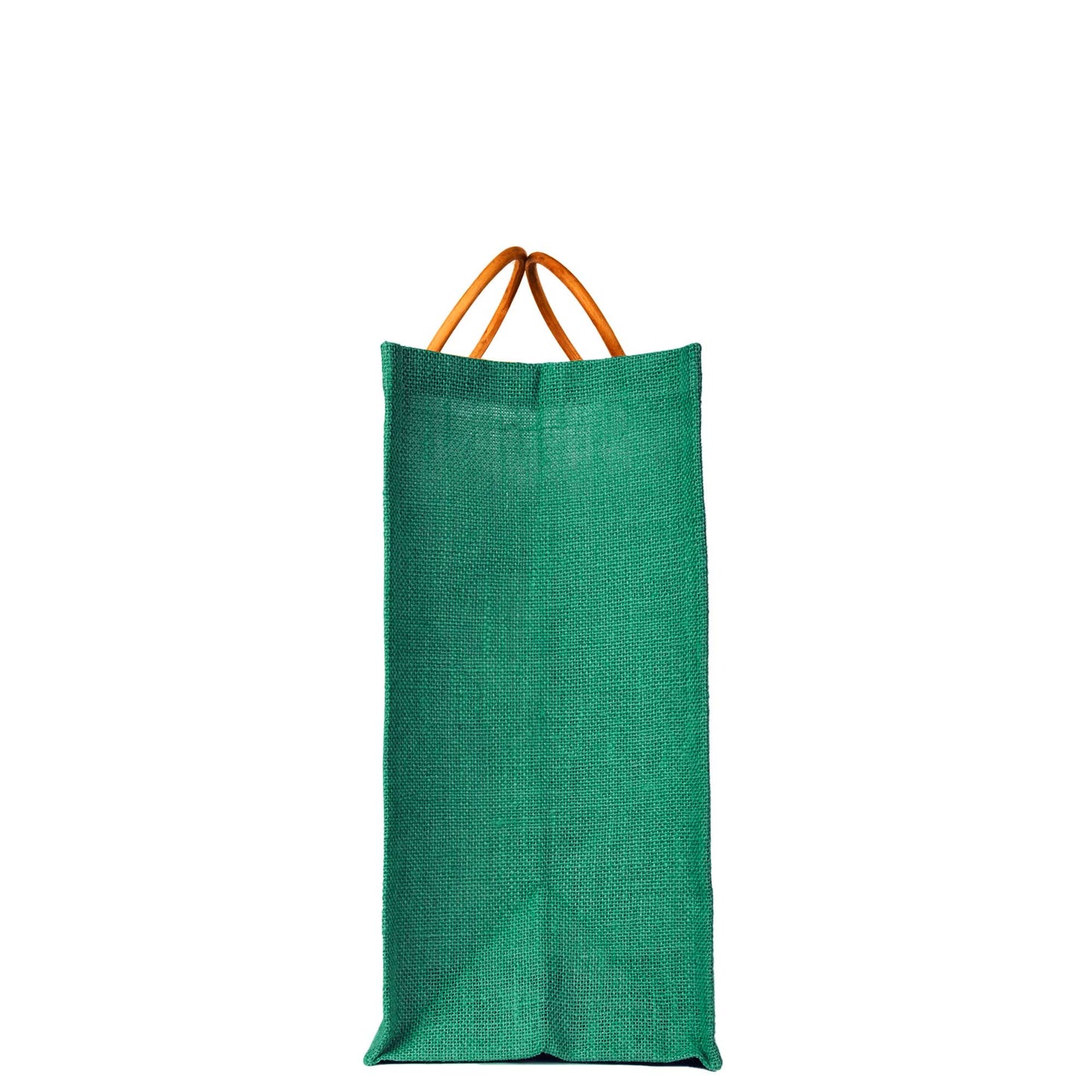 Jute Tote Bags for Wholesale – Reusable Burlap Bags with Cane Handles for Shopping & Beach (Set of 4)