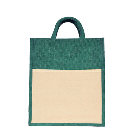 Wholesale Jute Tote Bags – Shopping, Travel, Weddings, Beach, Christmas, New Year & More (Set of 4)