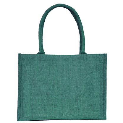 Bright Jute Tote Bags for Wholesale – Daily Use, Shopping, Travel, Holidays & Special Events (Set of 4)