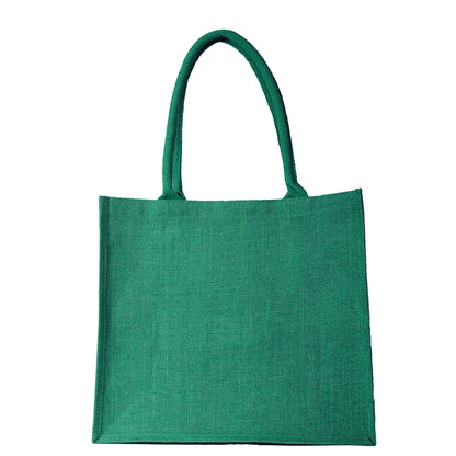 Colourful Jute Tote Bags for Wholesale –  For Promotions, Holidays, Weddings, Travel & Daily Use (Set of 4)