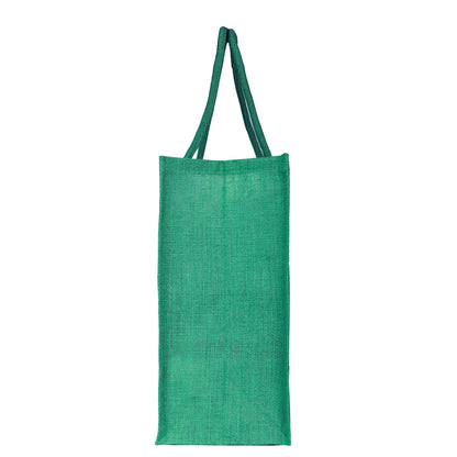 Jute Shopping Bags for Wholesale – Coloured Burlap Totes for Gifting, Promotions & Daily Use (Set of 4)