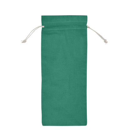 Cotton Wine Bottle Gift Bags – 6-Pack Coloured  Reusable Drawstring Pouches Gifting, Parties, Weddings, Christmas, New Year & Holidays