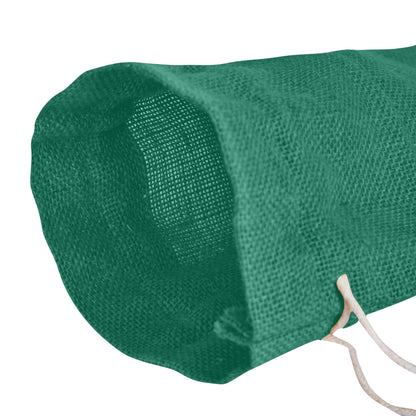 Colored Jute Wine Bottle Bags – Burlap Gift Pouches, Perfect for Weddings, Christmas, New Year, and Special Occasions (Set of 7)