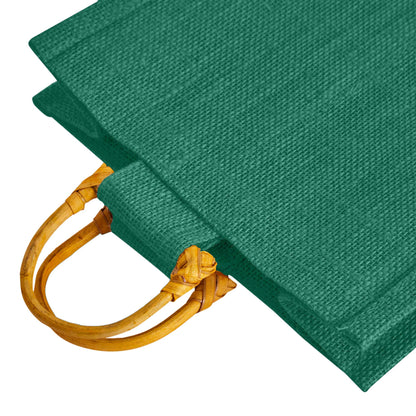 Coloured Jute Wine Burlap Gift Bags – Reusable 2-Bottle Totes, Gifting, Weddings, Parties & Holidays (Packs of 6)