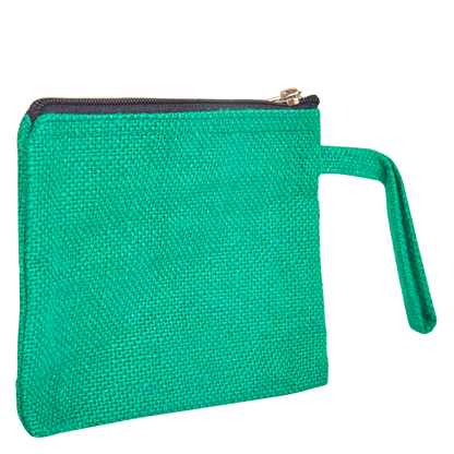 Eco Friendly Multipurpose  Jute Makeup Bags Set of 6 for Women Wholesale Supply