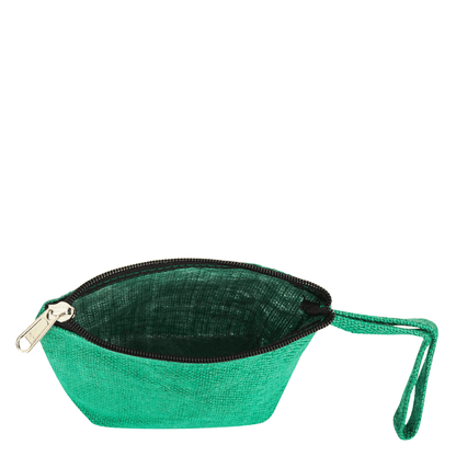 Jute Cosmetic Bags for Women – Burlap Makeup, Toiletry & Coin Pouches, Perfect for Travel or Gifting  (Packs of 6)