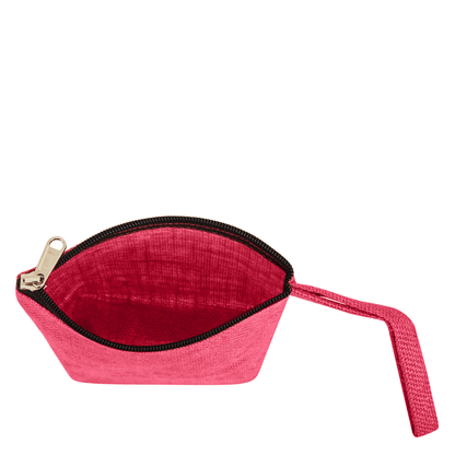 Jute Cosmetic Bags for Women – Burlap Makeup, Toiletry & Coin Pouches, Perfect for Travel or Gifting  (Packs of 6)