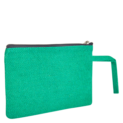 Colorful Burlap Cosmetic Bags – Zippered Pouches for Women & Men, Travel Toiletry & Essentials Organizer (Set of 6)