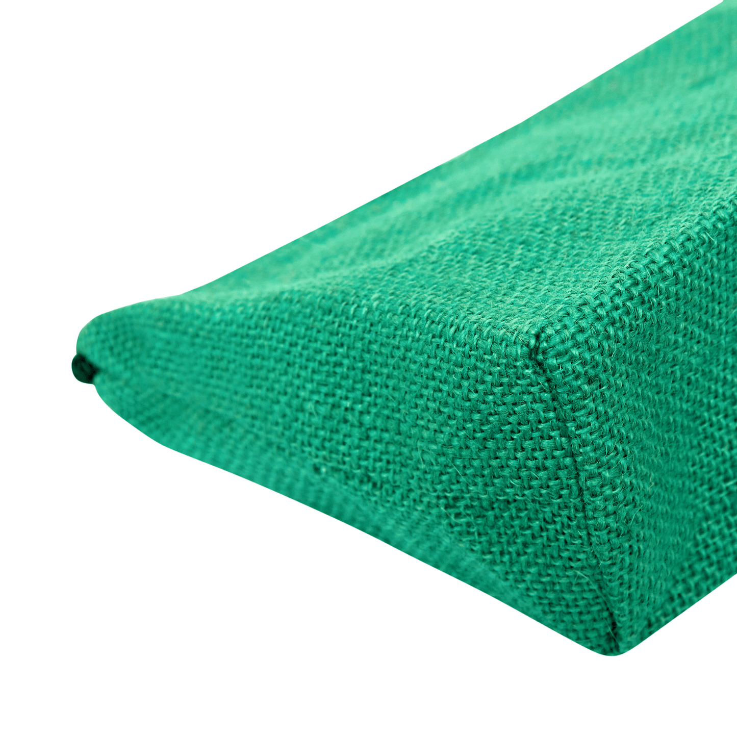 Colourful Jute Cosmetic Bags – Flat-Bottom Zippered Pouches for Makeup & Toiletries (Packs of 6)