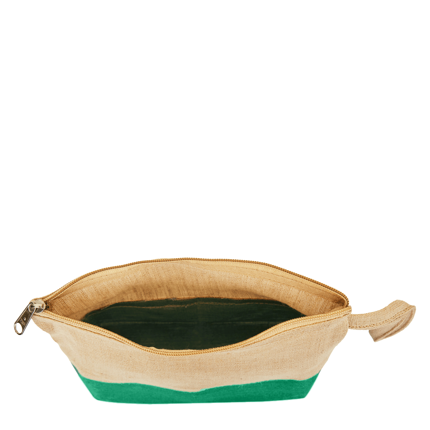 Jute Cosmetic Pouches – Travel-Friendly Zippered Burlap Bags for Makeup & Toiletries (Packs of 4)