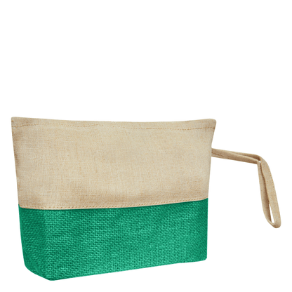 Juco Zipper Pouches – Durable Makeup, Toiletry & Travel Organizers for Everyday Use & DIY Crafts (6 Pcs)