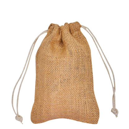 Wholesale Jute Drawstring Gift Bags & Eco Friendly Burlap (Packs of 12)