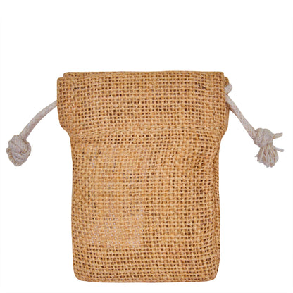 Burlap Drawstring Bags – Rustic Jute Gift Sacks for Jewelry, Weddings, Birthdays, Christmas, Party Favours (12 PCS)