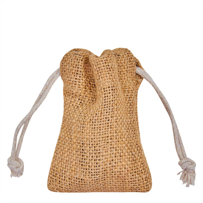 Burlap Drawstring Bags – Rustic Jute Gift Sacks for Jewelry, Weddings, Birthdays, Christmas, Party Favours (12 PCS)