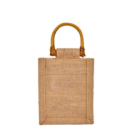 Natural Burlap Gift Bags, – Favour Bags for Weddings, Christmas, New Year, Parties, Birthday Gifts (Set of 12 )