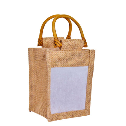 Natural Burlap Gift Bags, – Favour Bags for Weddings, Christmas, New Year, Parties, Birthday Gifts (Set of 12 )