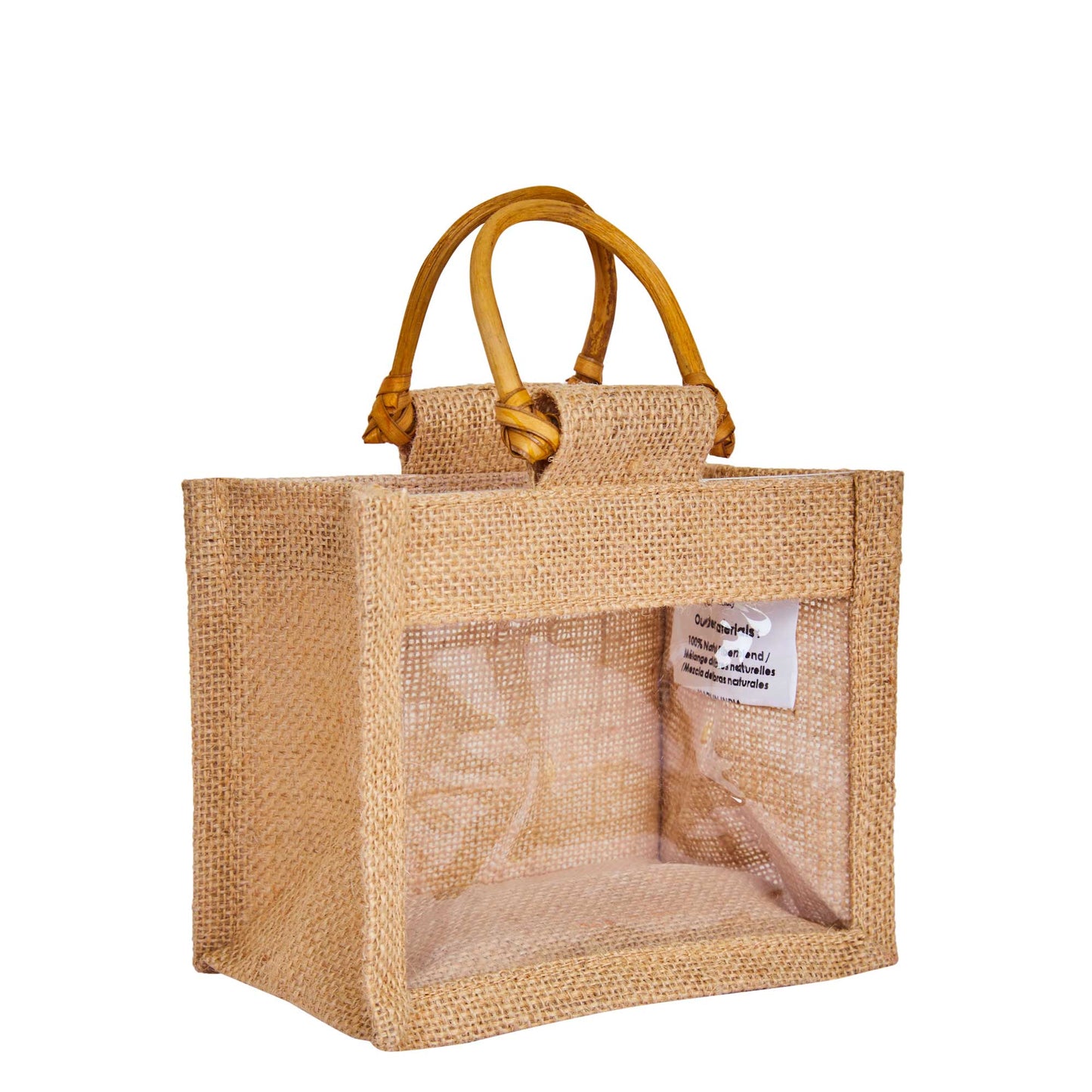 Reusable Jute Burlap Gift Bags  for wedding, bridesmaids gifts,party favors, DIY projects (Packs of 12 )