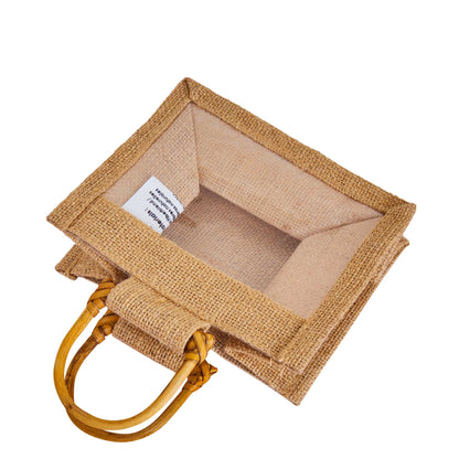 Reusable Jute Burlap Gift Bags  for wedding, bridesmaids gifts,party favors, DIY projects (Packs of 12 )