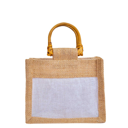 Jute Burlap Gift Bags – Reusable Favour Pouches for Weddings, Bridesmaid Gift & Party Gifting (Packs of 12)