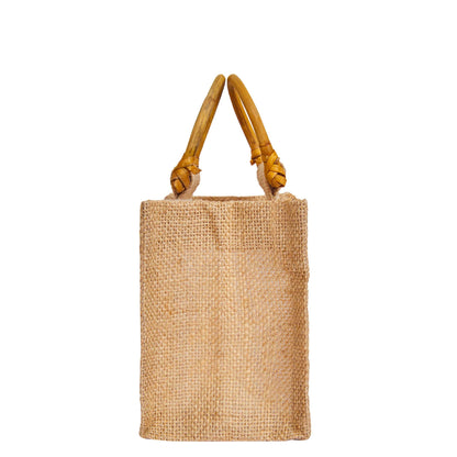 Jute Burlap Gift Bags – Reusable Favour Pouches for Weddings, Bridesmaid Gift & Party Gifting (Packs of 12)