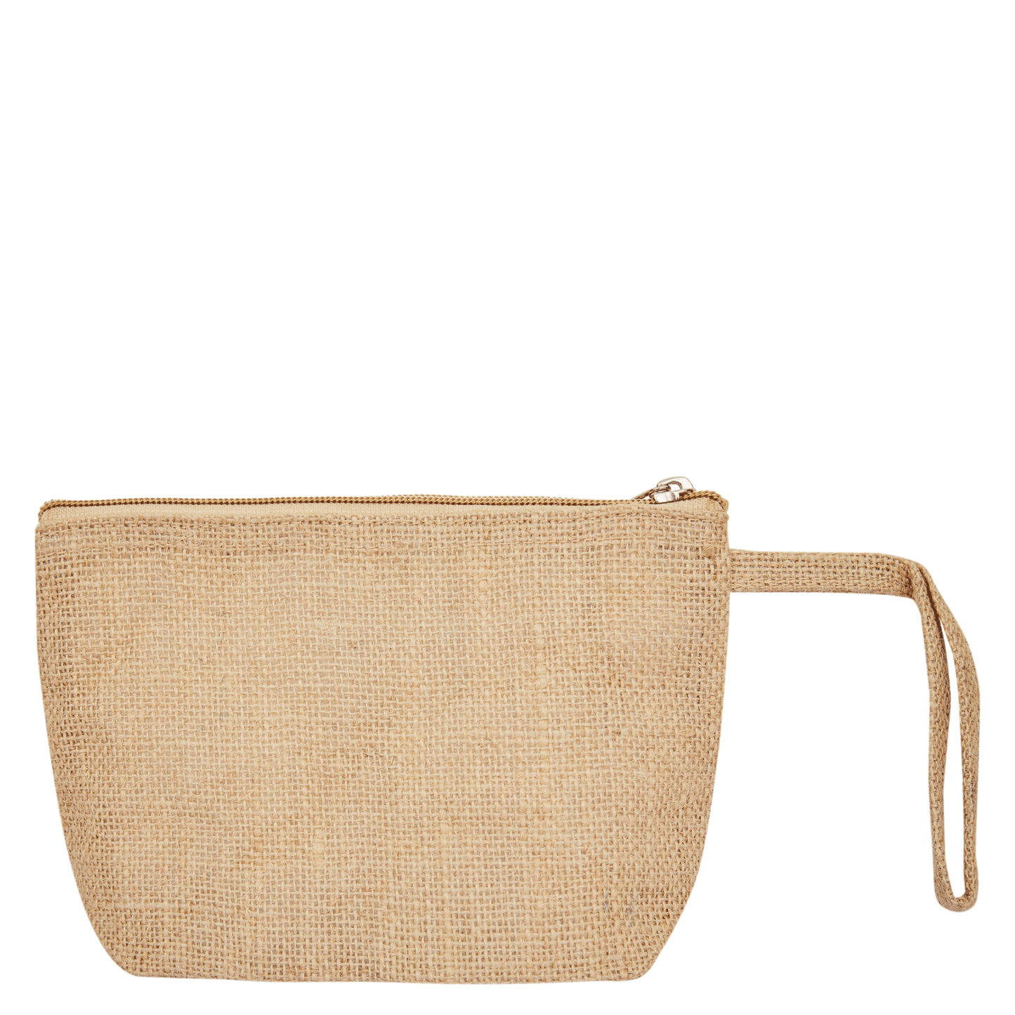 Unisex Jute Cosmetic Bags – Natural Burlap Zippered Pouches for Makeup & Toiletry Storage (Set of 16)