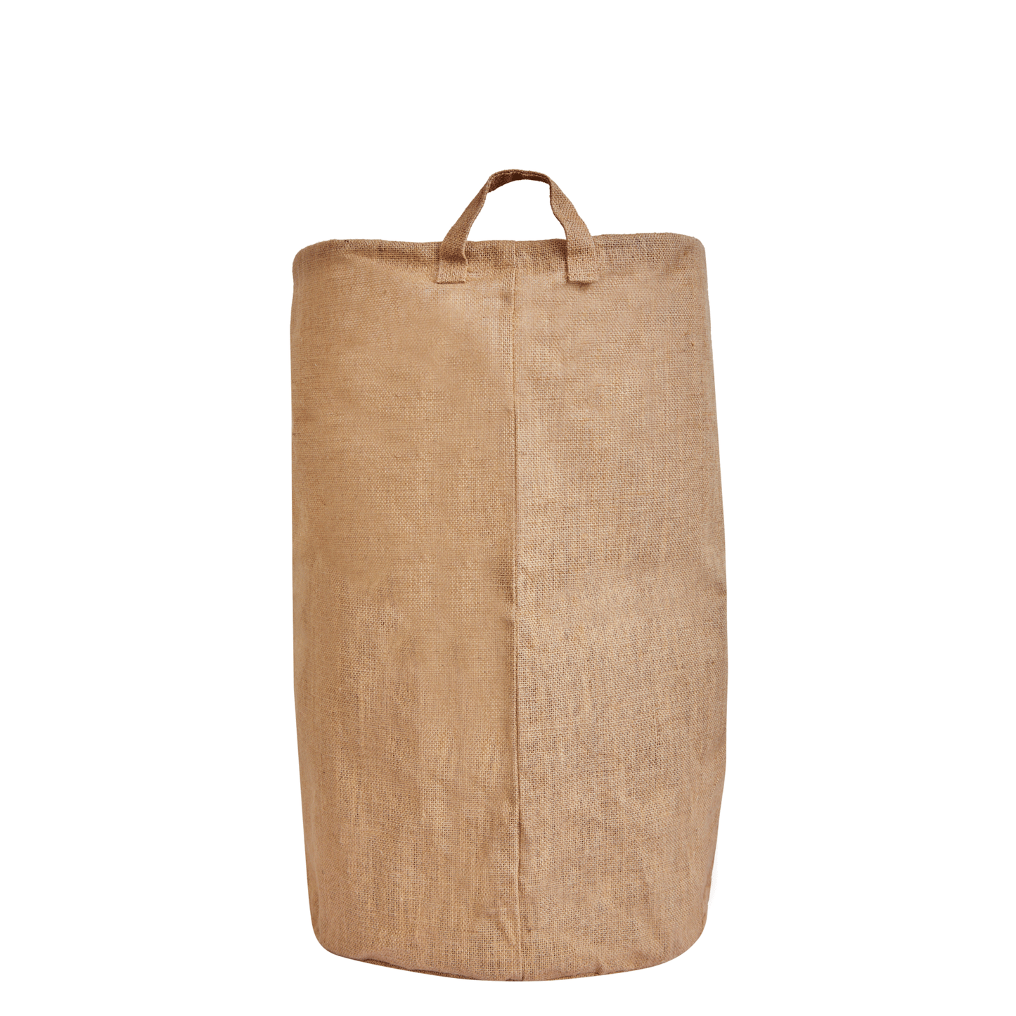 Folding Jute Storage Hampers – Laundry Storage Basket with Handles for Living Room – Blankets, Storing Toys, Books (Set of 8)