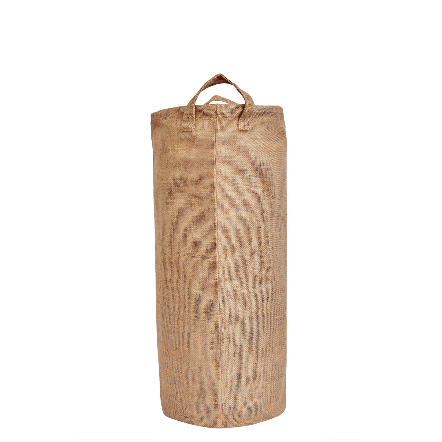 Jute Storage Bins | Burlap Basket for Dirty Clothes, Toys, Blankets  | Ideal for Bedroom & Nursery | Natural Jute | Pack of 8.