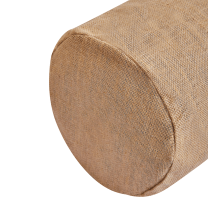 Jute Storage Bins | Burlap Basket for Dirty Clothes, Toys, Blankets  | Ideal for Bedroom & Nursery | Natural Jute | Pack of 8.