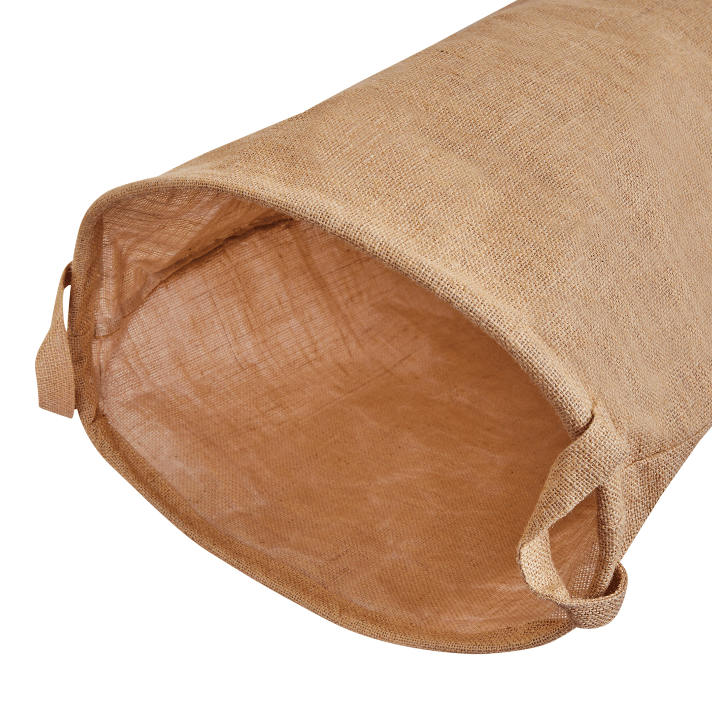 Jute Storage Baskets – Laundry  Storage Basket with Handles for Living Room, Bedroom – Multi-Purpose Organizer for Clothes, Toys (Packs of 8)