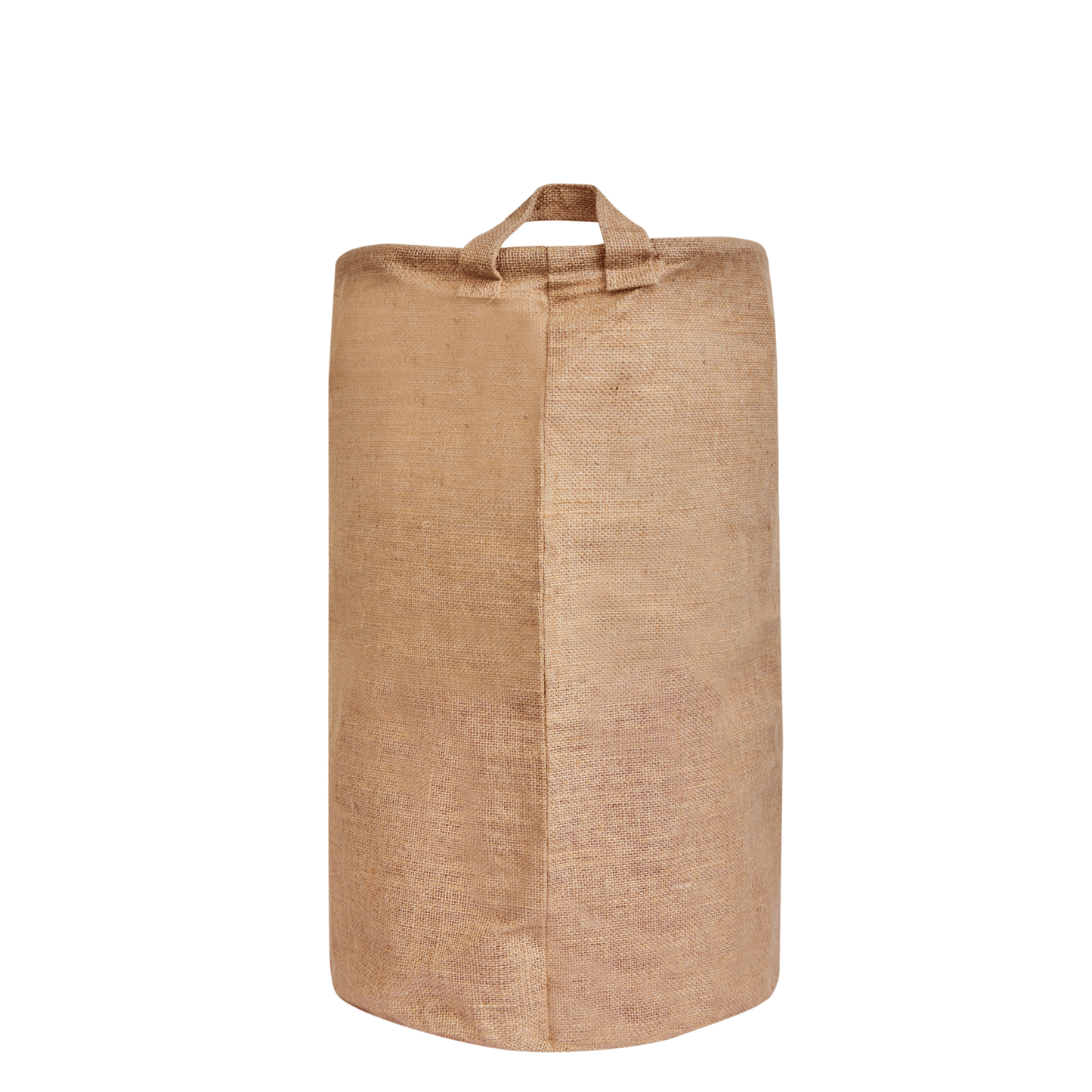 Burlap Jute Storage Baskets – Laundry B Storage Basket with Handles for Living Room, Bedroom – Ideal for Nursery, Toys, Clothes (Packs of 8)