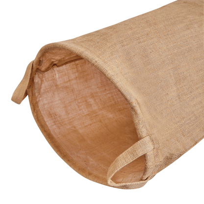 Jute Laundry Bags – Durable Burlap Storage Bags for Dirty Clothes, Home Laundry & Organization (Packs of 8)