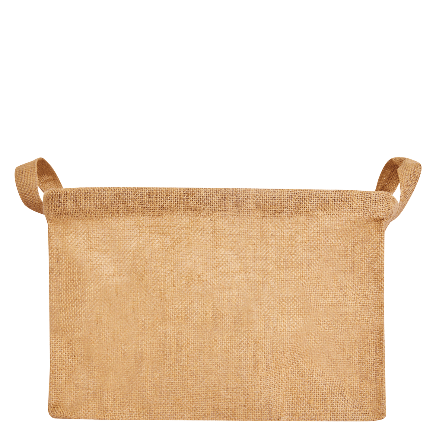 Rectangular Jute Basket with Handles – Multipurpose Storage for Shoes, Books, Toys & Home Organization (Set of 8)