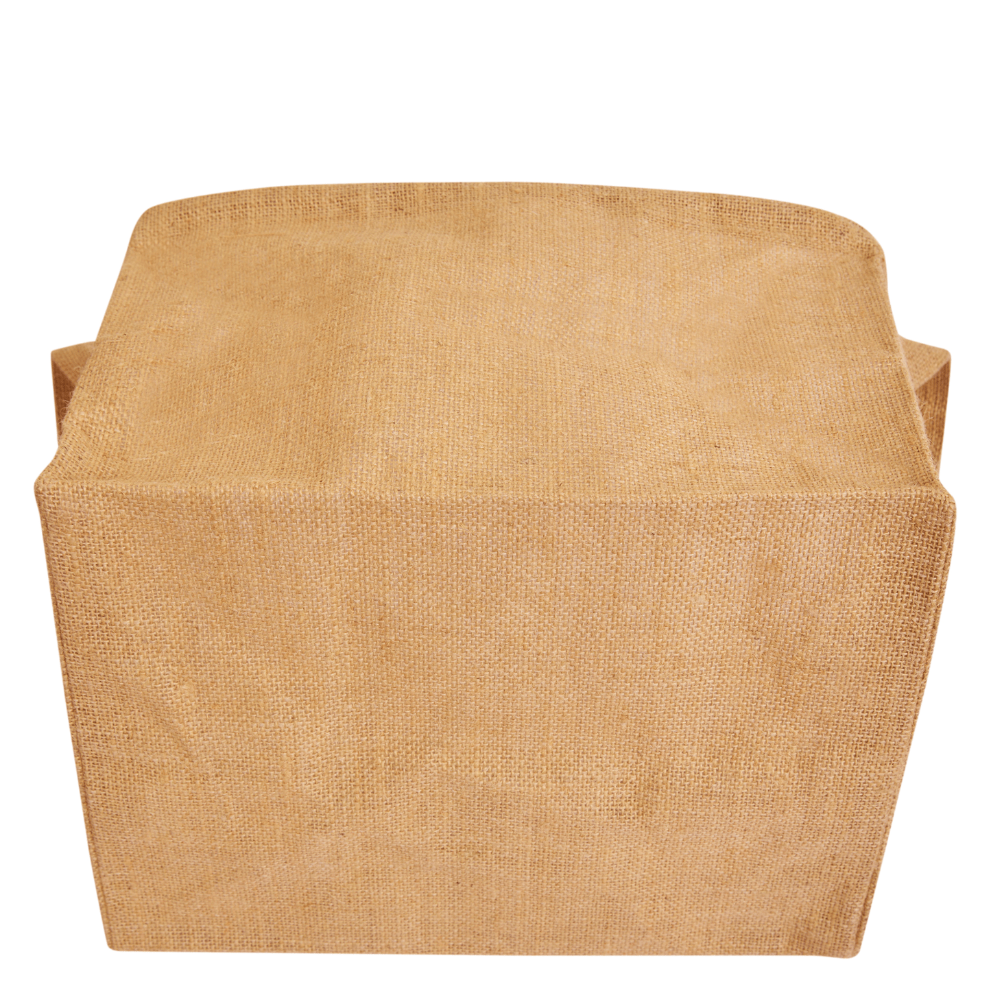 Rectangular Jute Basket with Handles – Multipurpose Storage for Shoes, Books, Toys & Home Organization (Set of 8)