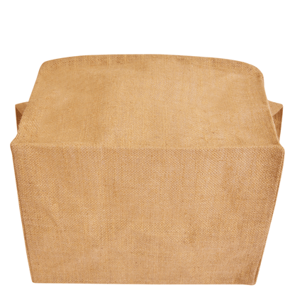 Rectangular Jute Basket with Handles – Multipurpose Storage for Shoes, Books, Toys & Home Organization (Set of 8)