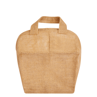 Freestanding Burlap Jute Baskets with Handles – Collapsible Hampers for Toys, Clothes & Home Organization (Set of 8)