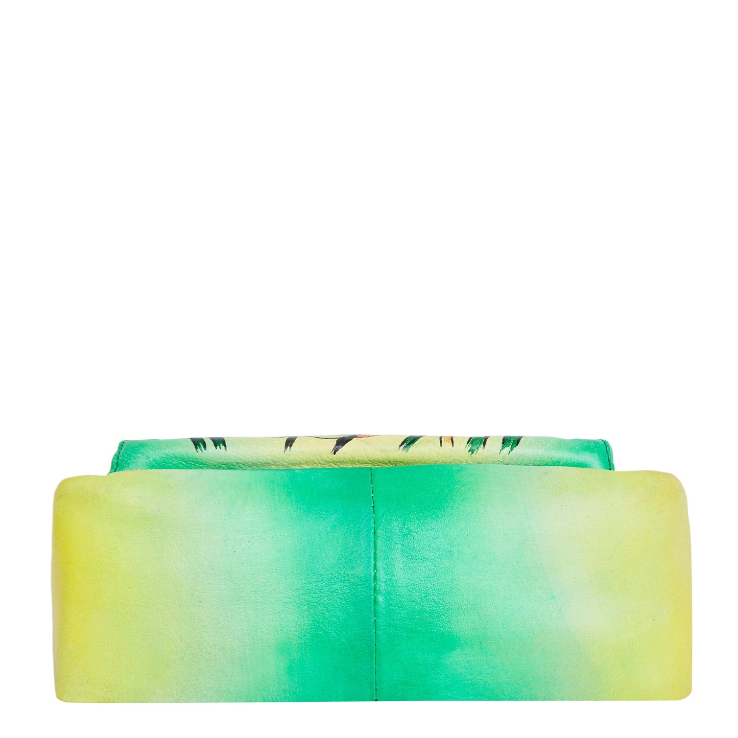 Hand-Painted Cat Art Crossbody Bag