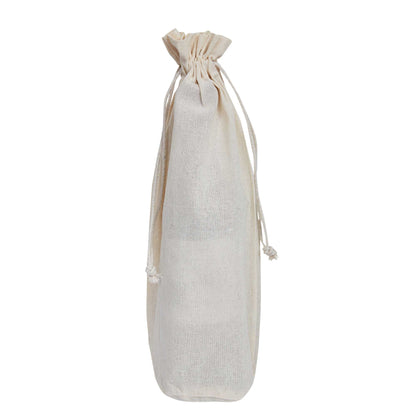 Jute Wine Bottle Bags – Reusable Burlap Gift Pouches with Drawstring Ties – Perfect for Gifting, Parties, Weddings, and Holiday Celebrations  (Packs of 12)