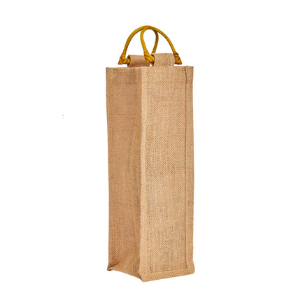 Reusable Jute Wine Bottle Gift Bags s – Ideal for Wine Gifts, Christmas, New Year, Wedding, Parties Favour, Gifting (Packs of 12)