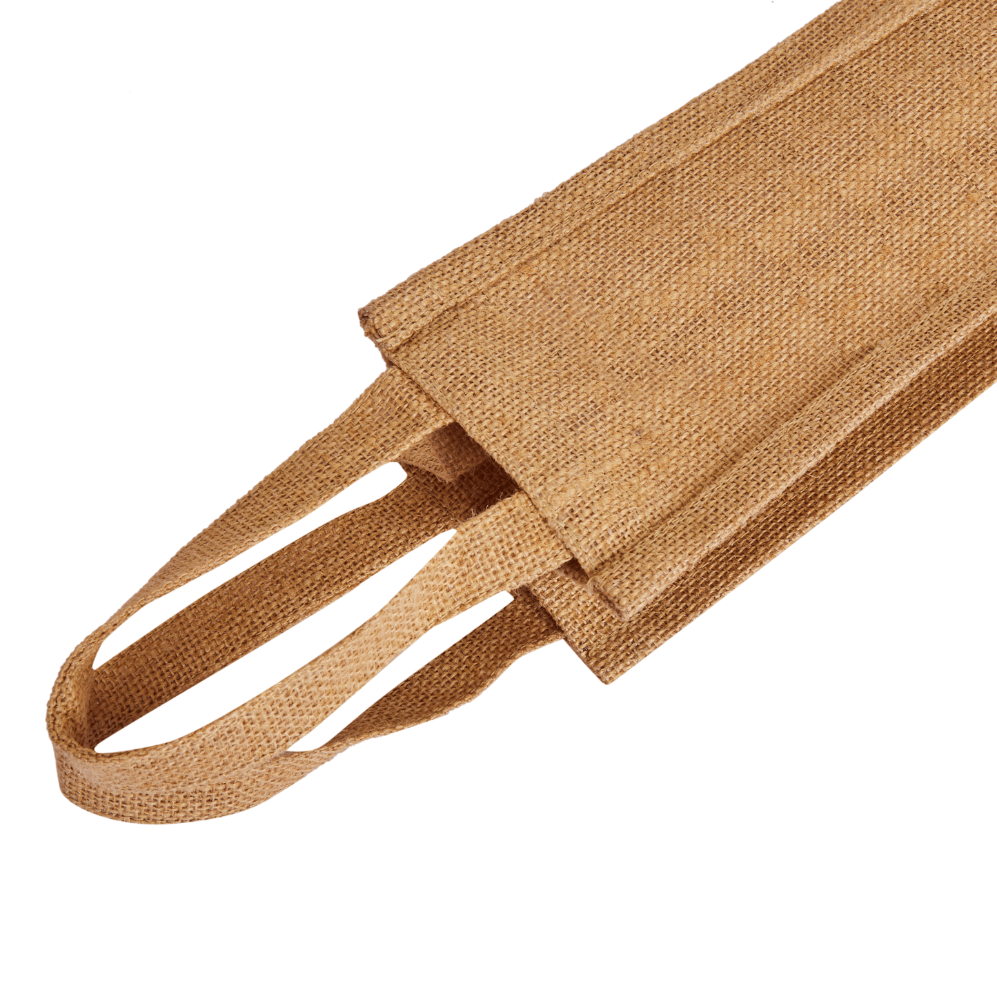 Natural Burlap Jute Wine Tote Bags – Reusable Bottle Gift Bags, Ideal for Wine Gifting, Parties, New Year, Christmas & Weddings (Packs of 12)