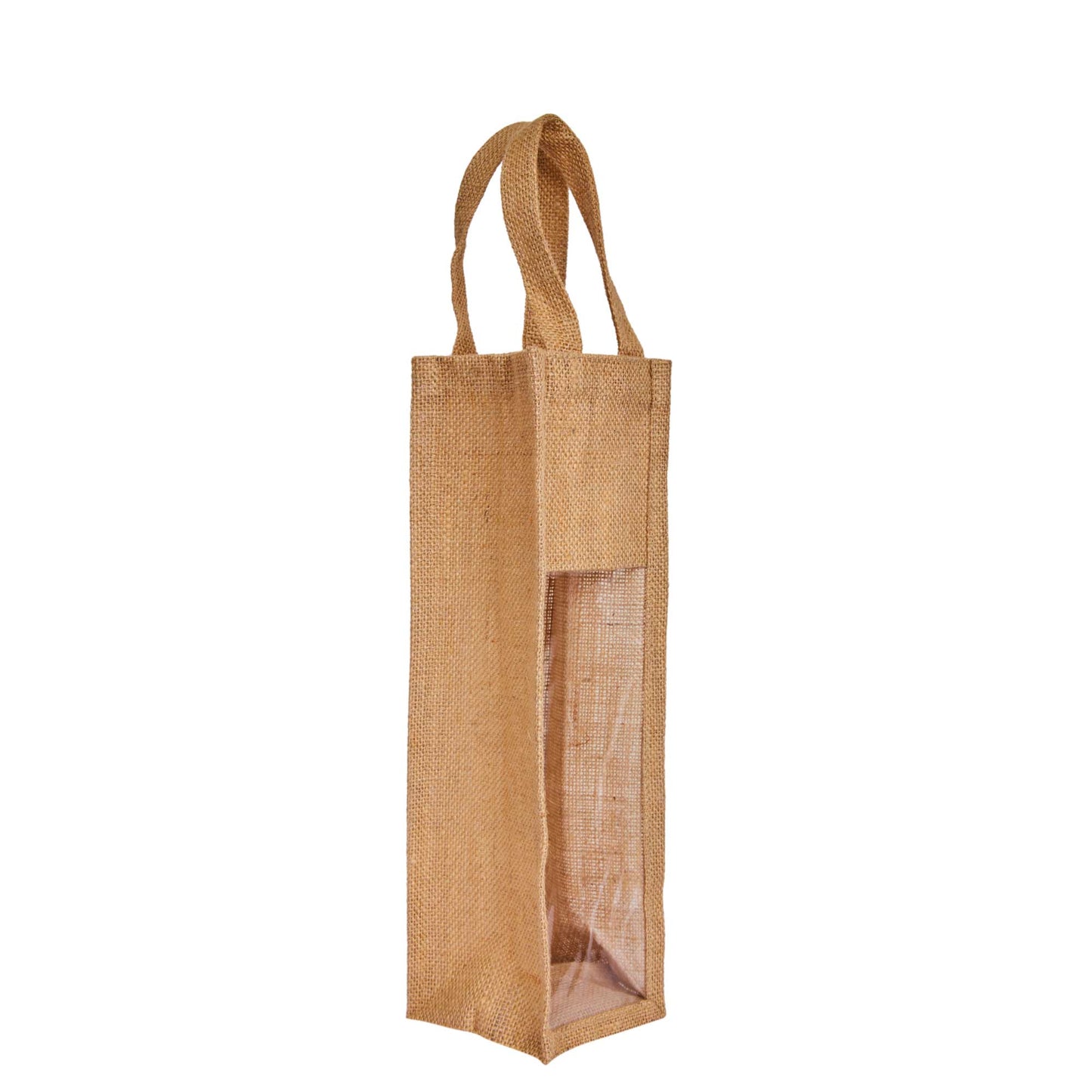 Natural Burlap Jute Wine Gift Bags– Reusable Bottle Totes, Ideal for Parties, Weddings, Christmas & Gift Packaging (Packs of 12 )