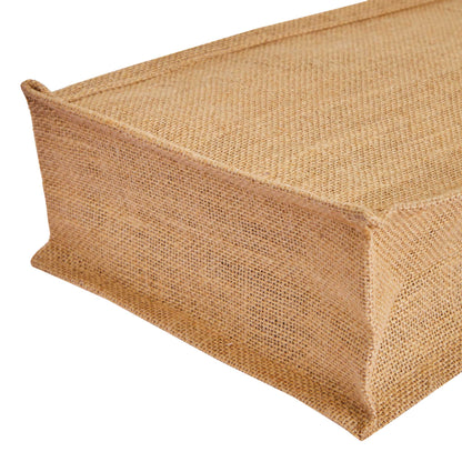 Jute Wine Gift Bags with Cane Handles – 2-Bottle  Burlap Totes for Wine, Christmas, Weddings, New Year & Special Occasions (Packs of 12)